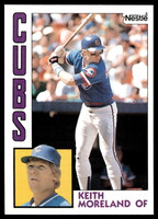 1984 Topps Nestle #23 Keith Moreland Near Mint+ 