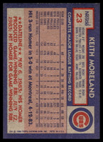 1984 Topps Nestle #23 Keith Moreland Near Mint+ 