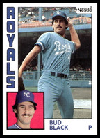1984 Topps Nestle #26 Bud Black Near Mint+ 
