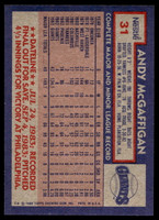 1984 Topps Nestle #31 Andy McGaffigan Near Mint+ 