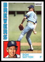 1984 Topps Nestle #35 Don Sutton Near Mint+ 
