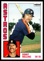 1984 Topps Nestle #36 Denny Walling Near Mint+ 