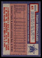1984 Topps Nestle #41 Tony Bernazard Near Mint+ 