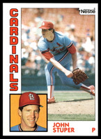 1984 Topps Nestle #49 John Stuper Near Mint+ 