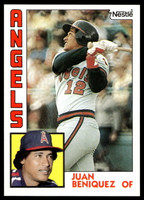 1984 Topps Nestle #53 Juan Beniquez Near Mint+ 
