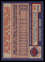1984 Topps Nestle #54 Jesse Orosco Near Mint+ 