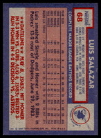 1984 Topps Nestle #68 Luis Salazar Near Mint+ 