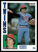 1984 Topps Nestle #84 Lenny Faedo Near Mint+ 