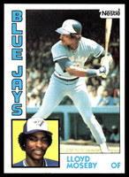 1984 Topps Nestle #92 Lloyd Moseby Near Mint+ 