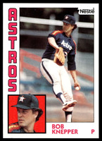 1984 Topps Nestle #93 Bob Knepper Near Mint+ 