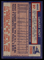 1984 Topps Nestle #97 LaMarr Hoyt Near Mint+ 