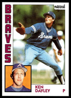 1984 Topps Nestle #104 Ken Dayley Near Mint+ 