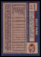 1984 Topps Nestle #113 Kelly Paris Near Mint+ 