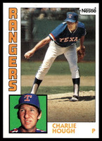 1984 Topps Nestle #118 Charlie Hough Near Mint+ 