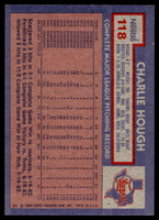 1984 Topps Nestle #118 Charlie Hough Near Mint+ 