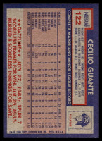 1984 Topps Nestle #122 Cecilio Guante Near Mint+ 