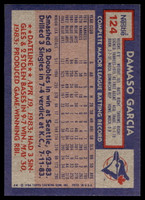 1984 Topps Nestle #124 Damaso Garcia Near Mint+ 