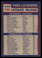 1984 Topps Nestle #132 /Mike Schmidt/Jim Rice Near Mint+ 