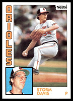 1984 Topps Nestle #140 Storm Davis Near Mint+ 