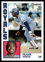 1984 Topps Nestle #155 Frank White Near Mint+ 