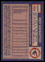 1984 Topps Nestle #165 Ken Singleton Near Mint+ 
