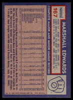 1984 Topps Nestle #167 Marshall Edwards Near Mint+ 