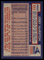 1984 Topps Nestle #177 Jerry Hairston Near Mint+ 