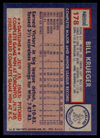 1984 Topps Nestle #178 Bill Krueger Near Mint+ RC Rookie 