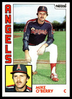 1984 Topps Nestle #184 Mike O'Berry Near Mint+ 
