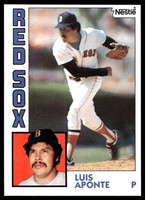 1984 Topps Nestle #187 Luis Aponte Near Mint+ 