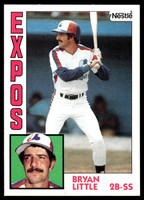 1984 Topps Nestle #188 Bryan Little Near Mint+ 