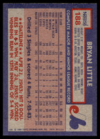 1984 Topps Nestle #188 Bryan Little Near Mint+ 