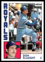 1984 Topps Nestle #196 Don Slaught Near Mint+ 