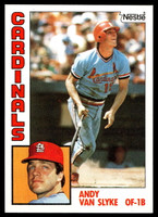 1984 Topps Nestle #206 Andy Van Slyke Near Mint+ RC Rookie 