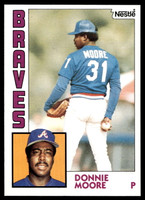 1984 Topps Nestle #207 Donnie Moore Near Mint+ 