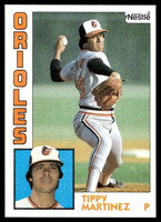 1984 Topps Nestle #215 Tippy Martinez Near Mint+ 