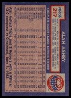 1984 Topps Nestle #217 Alan Ashby Near Mint+ 