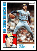 1984 Topps Nestle #218 Rick Waits Near Mint+ 