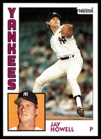 1984 Topps Nestle #239 Jay Howell Near Mint+ 
