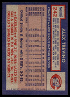 1984 Topps Nestle #242 Alex Trevino Near Mint+ 