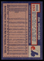 1984 Topps Nestle #253 Jim Wohlford Near Mint+ 