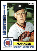 1984 Topps Nestle #259 Sparky Anderson Near Mint+ 