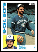 1984 Topps Nestle #256 Dave Geisel Near Mint+ 