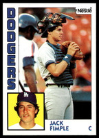 1984 Topps Nestle #263 Jack Fimple Near Mint+ 