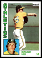 1984 Topps Nestle #265 Donnie Hill Near Mint+ 