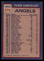 1984 Topps Nestle #276 Rod Carew/Geoff Zahn Near Mint+ 