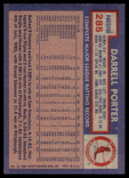 1984 Topps Nestle #285 Darrell Porter Near Mint+ 