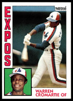 1984 Topps Nestle #287 Warren Cromartie Near Mint+ 