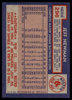 1984 Topps Nestle #296 Jeff Newman Near Mint+ 