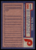1984 Topps Nestle #300 Pete Rose Near Mint+ 